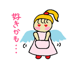 Hinami of the angel sticker #12720351