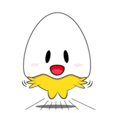 Eggy Eggs: Romelette & Juliegg sticker #12720968
