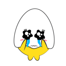 Eggy Eggs: Romelette & Juliegg sticker #12720970