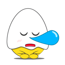Eggy Eggs: Romelette & Juliegg sticker #12720973