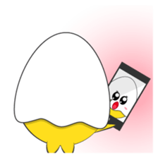 Eggy Eggs: Romelette & Juliegg sticker #12720976