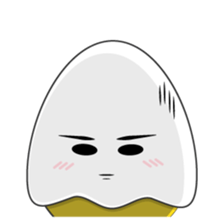 Eggy Eggs: Romelette & Juliegg sticker #12720978