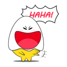 Eggy Eggs: Romelette & Juliegg sticker #12720980