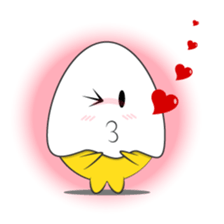 Eggy Eggs: Romelette & Juliegg sticker #12720981