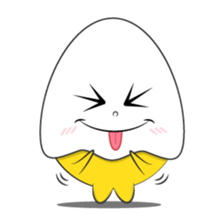 Eggy Eggs: Romelette & Juliegg sticker #12720983