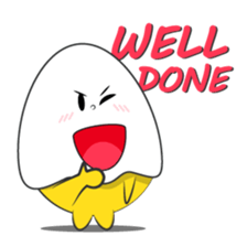 Eggy Eggs: Romelette & Juliegg sticker #12720987