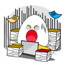 Eggy Eggs: Romelette & Juliegg sticker #12720989