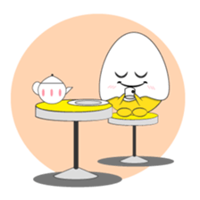 Eggy Eggs: Romelette & Juliegg sticker #12720992