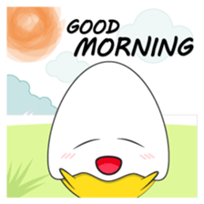 Eggy Eggs: Romelette & Juliegg sticker #12721000