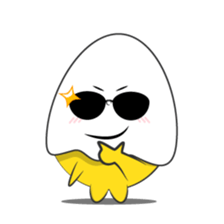 Eggy Eggs: Romelette & Juliegg sticker #12721001