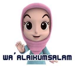 Nada Hijab1 sticker #12721330