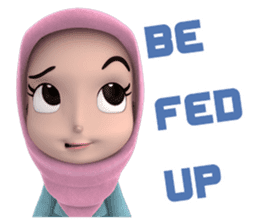 Nada Hijab1 sticker #12721335