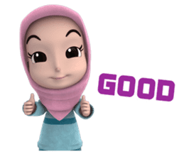 Nada Hijab1 sticker #12721338