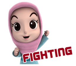 Nada Hijab1 sticker #12721339