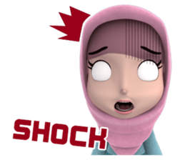 Nada Hijab1 sticker #12721341