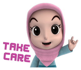 Nada Hijab1 sticker #12721348