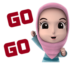 Nada Hijab1 sticker #12721350