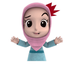 Nada Hijab1 sticker #12721351