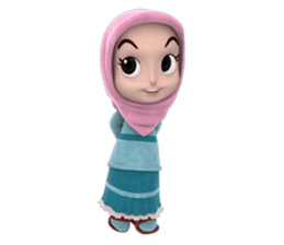 Nada Hijab1 sticker #12721353
