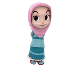 Nada Hijab1 sticker #12721353