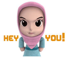 Nada Hijab1 sticker #12721359