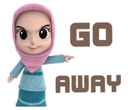 Nada Hijab1 sticker #12721361