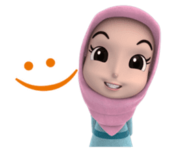 Nada Hijab1 sticker #12721363