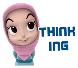 Nada Hijab1 sticker #12721364