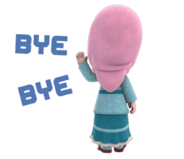 Nada Hijab1 sticker #12721365