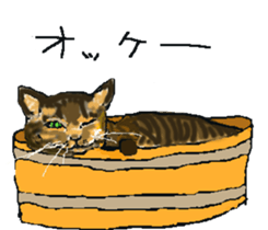 About cat's sticker #12721395