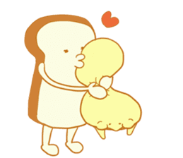 Bread's dairy activities sticker #12721478