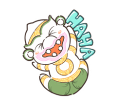 Fat Hanuman sticker #12721606