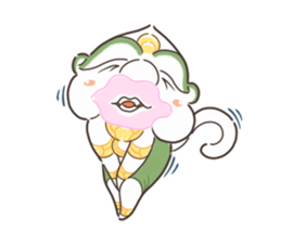 Fat Hanuman sticker #12721615