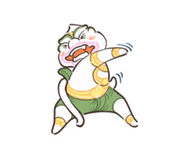 Fat Hanuman sticker #12721618