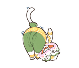 Fat Hanuman sticker #12721622