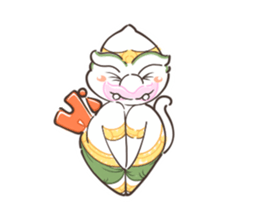 Fat Hanuman sticker #12721628