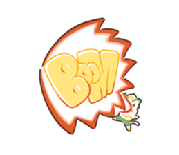 Fat Hanuman sticker #12721637