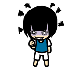 Nooki The Grumpy Girl sticker #12721770