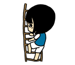 Nooki The Grumpy Girl sticker #12721771