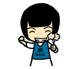 Nooki The Grumpy Girl sticker #12721774