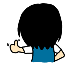 Nooki The Grumpy Girl sticker #12721776