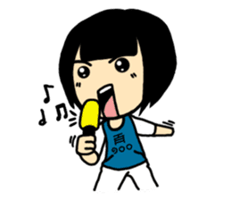 Nooki The Grumpy Girl sticker #12721782