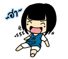 Nooki The Grumpy Girl sticker #12721783