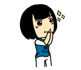 Nooki The Grumpy Girl sticker #12721791