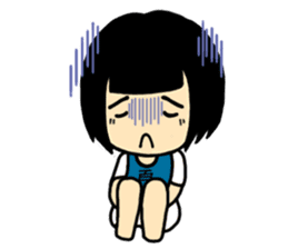 Nooki The Grumpy Girl sticker #12721793