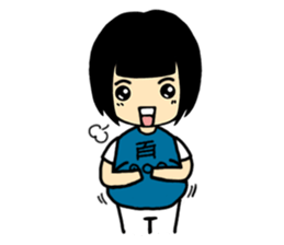 Nooki The Grumpy Girl sticker #12721802