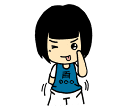 Nooki The Grumpy Girl sticker #12721805