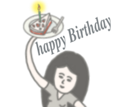 Girl without shoes sticker #12721834