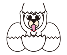 Move! Polar Bear-kun sticker #12722446
