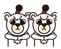 Move! Polar Bear-kun sticker #12722448